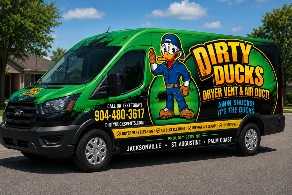 Air Duct Cleaning Truck